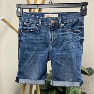 Signature Levi Strauss girl's Bermuda shorts sz 8